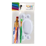 Art Set - Palette & Brushes - 7 Piece